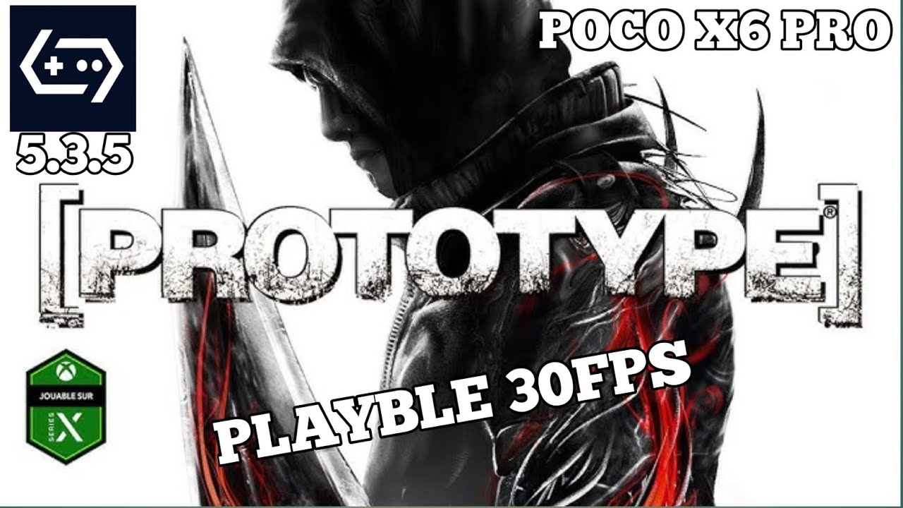 PROTOTYPE | POCO X6 PRO |GAME HUB EMULATOR|NEW UPDATE TEST|PLAYBLE+SETTINGS 🔥