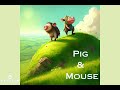 Kids story pig  monkey