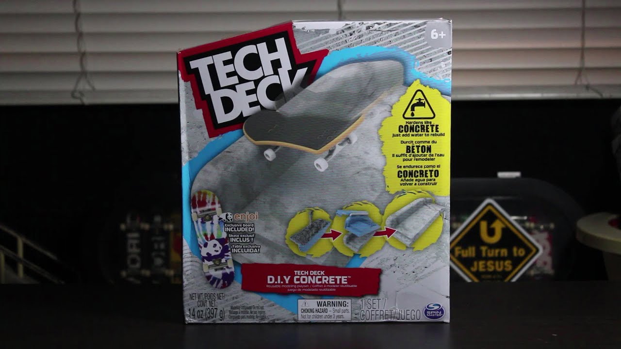 Tech Deck D.I.Y Concrete Ramp Set