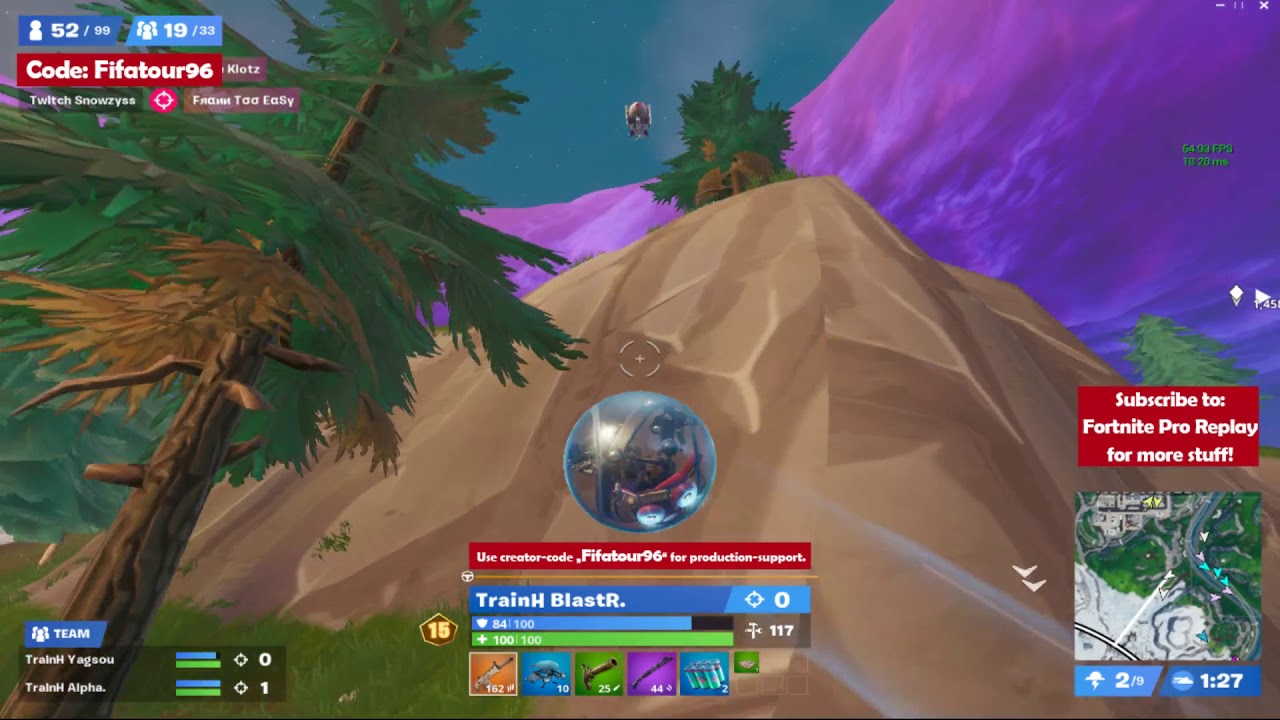 Trios Cash Cup: 1st place EU Trio Semi Final | Fortnite Pro Replay