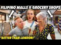 Parents react to filipino shopping malls  grocery store