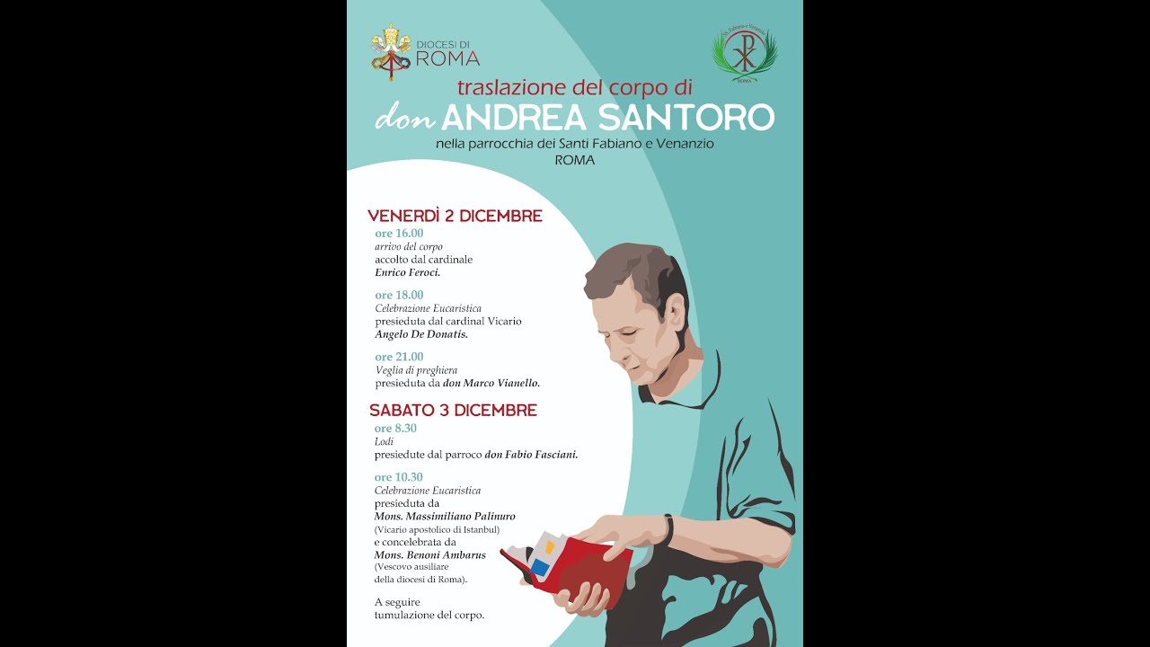 Traslazione del corpo di don Andrea Santoro arrivo del corpo, accolto