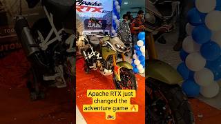 NEW TVS Apache RTX Unveiled! 🚀 Launch Event Highlights | SBTrips #shorts #viral #tvsmotor