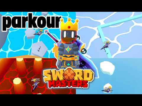 How to become a PRO parkour player in swordmasters.io!