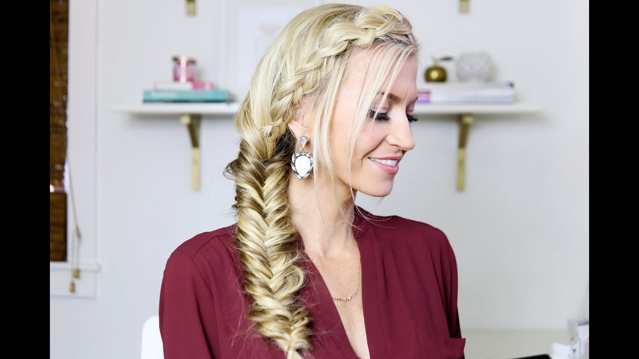 HAIR TUTORIAL: Mixed Dutch Fishtail Braid (perfect for Valentine's Day ...
