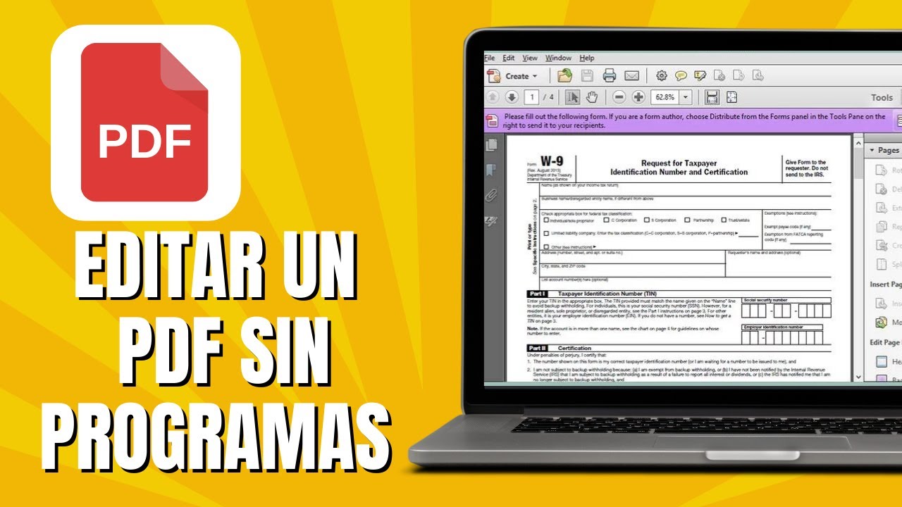 Cómo EDITAR Un Archivo PDF SIN PROGRAMAS - YouTube