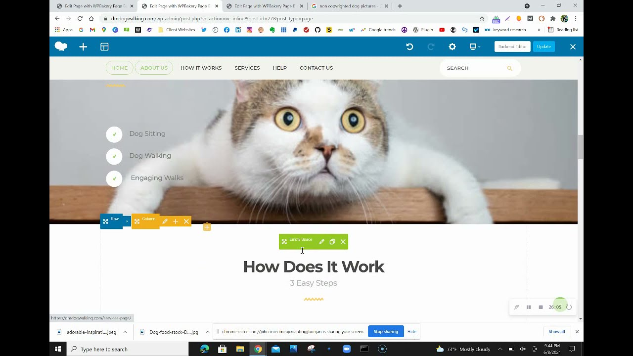 How to customize a Wordpress website using WPBakery Page Builder