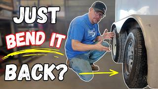 Can You Straighten A Bent Trailer Axle