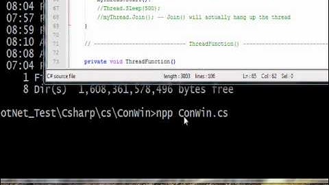 C# Edge 68 - ConWin5 - UI Thread Interfacing
