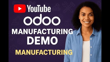 Odoo Manufacturing Workflow Demo | Real-Time Production, Sales, Purchase & Reporting Integration