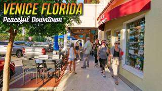 Experience Downtown Venice Florida | Walking Tour in 4K