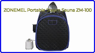 REVIEW (2026): ZONEMEL Portable Steam Sauna ZM-100. ESSENTIAL details.
