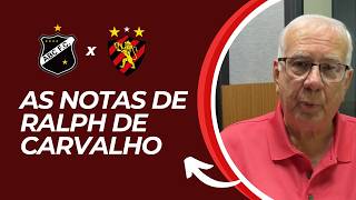 Ralph de Carvalho dá notas aos jogadores do Sport | Copa do Nordeste 29.03.26