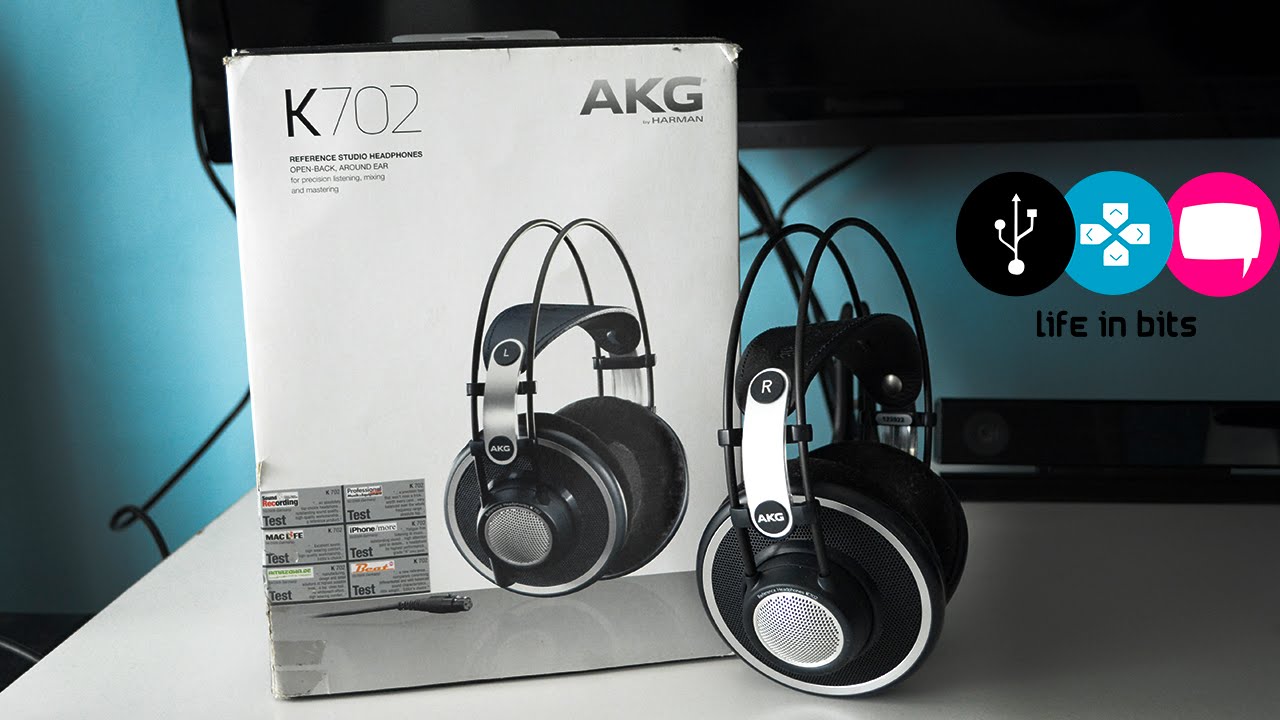 Audifonos AKG K702 review en español - YouTube