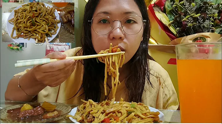 ASMR| MUKBANG| PANSIT| Sheila May Bencolado