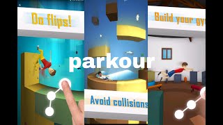 jogando tetrun: parkour Mania-jogo de corrida grátis em 9 minutos (parkour online) screenshot 1