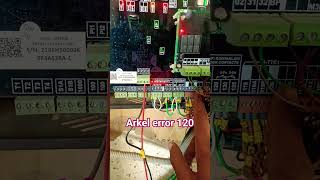 Arkel panel Error 120