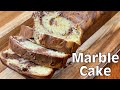 Vanilla &amp; Chocolate Marble Cake Recipe | Soft &amp; Fluffy Cake | In 4K 60 FPS