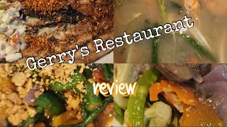 A review: My experience sa GERRY’S Restaurant and Bar!!! #review #food #health