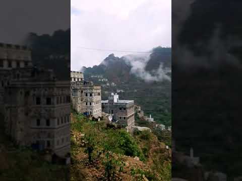 بعد الامطار اجواء الريف جميله وخياليه