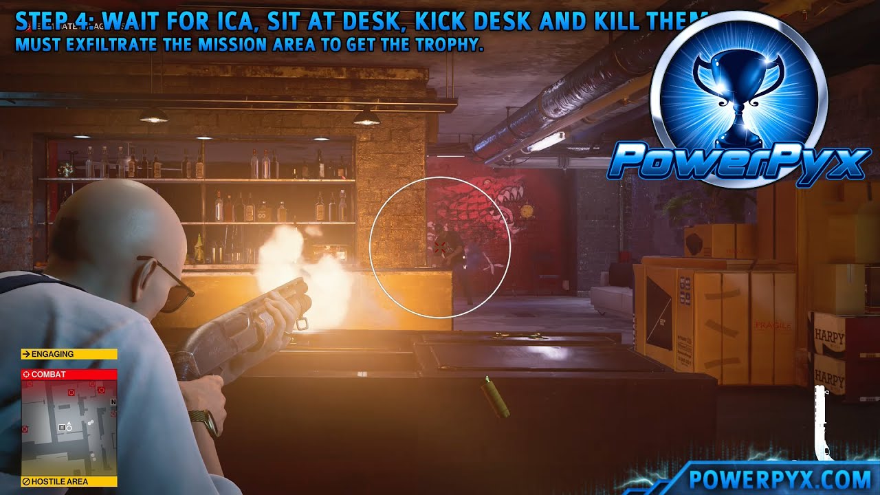 Hitman 3 - Last Call Trophy / Achievement Guide (There was a Fire Fight! Challenge)