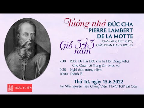Video ????Trực Tuyến | 7:30 | Tưởng nhớ Đức cha Pierre Lambert... - youtube