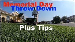 Memorial Day Mow, Milo Throw and Grub App | Lawn Tips Included screenshot 2