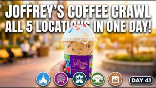 5 Parks, 5 Coffees: 1 Day! Joffery's Coffee Crawl: The 60 Day Disney Challenge Day 41!