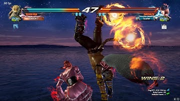 Lil Majin Setups of King always Works - Tekken 7