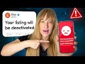 Why Etsy Shops Are Being Suspended? (How to Fix It)