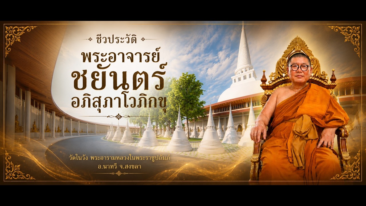 ประวัติโดยสังเขป: พระอาจารย์ชยันตร์ อภิสฺสุภาโวภิกขุ #ชยันตร์  #พระชยันตร์  #ชยันตร์อภิสุภาโวภิกขุ
