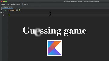 Kotlin Tutorial: Guessing game (with user input)