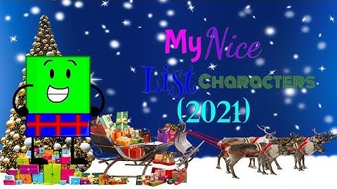 My By The Numbers List(Nice List Edition)(2021)