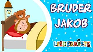 Bruder Jakob | Schlaflied für Babys | Deutsches Kinderlied mit Text 🔔