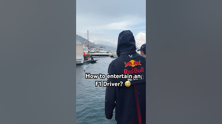 So it’s a really simple solution … 🤣 #F1Driver #Monaco
