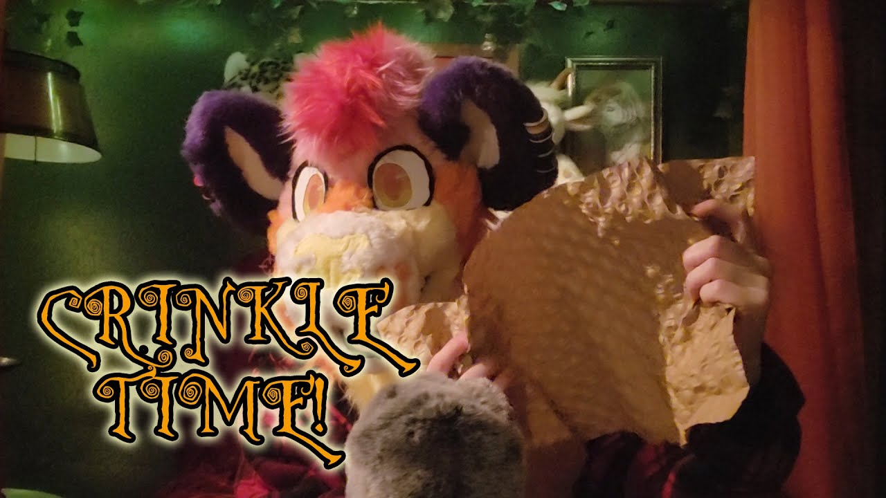 Satisfying Crinkles! Furry Asmr
