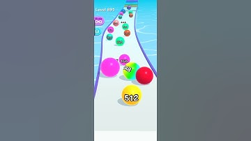 How to play Ball Run 2048 level 891 #ballrun #5minutestech #level891 #games #gameplay #walkthrough