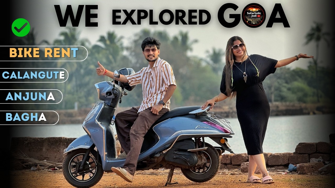North Goa Explore 😱 Baga, Calangute, Anjuna | Real Trip Experience