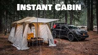 NEW KingCamp Instant Cabin Tent / Vtoman / Bluetti AC2A / Subaru Outback Wilderness