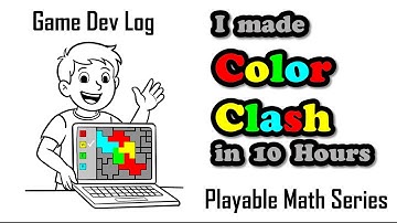 Game Dev Log Playable Math Series - Color Clash #gamedevblog #games #unity #maths #gamedev #gaming
