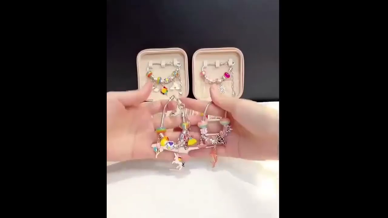 DIY Crystal Bracelet Set