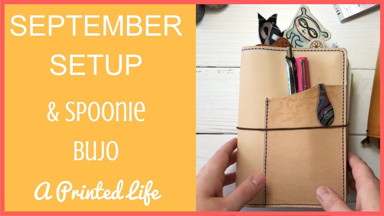 September Setup in a B6 TN || Spoonie Bujo (2018)