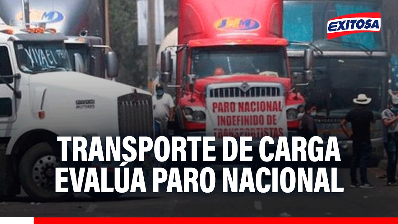 🔴🔵 Transporte de carga evalúa PARO NACIONAL por crisis de combustible: 