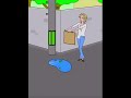 The cute girl save another girl #animation #trending #viral #viralshorts #girl #gaming #trend