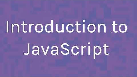 JavaScript and p5 Intro ~ Part 1 ~ MMP 210
