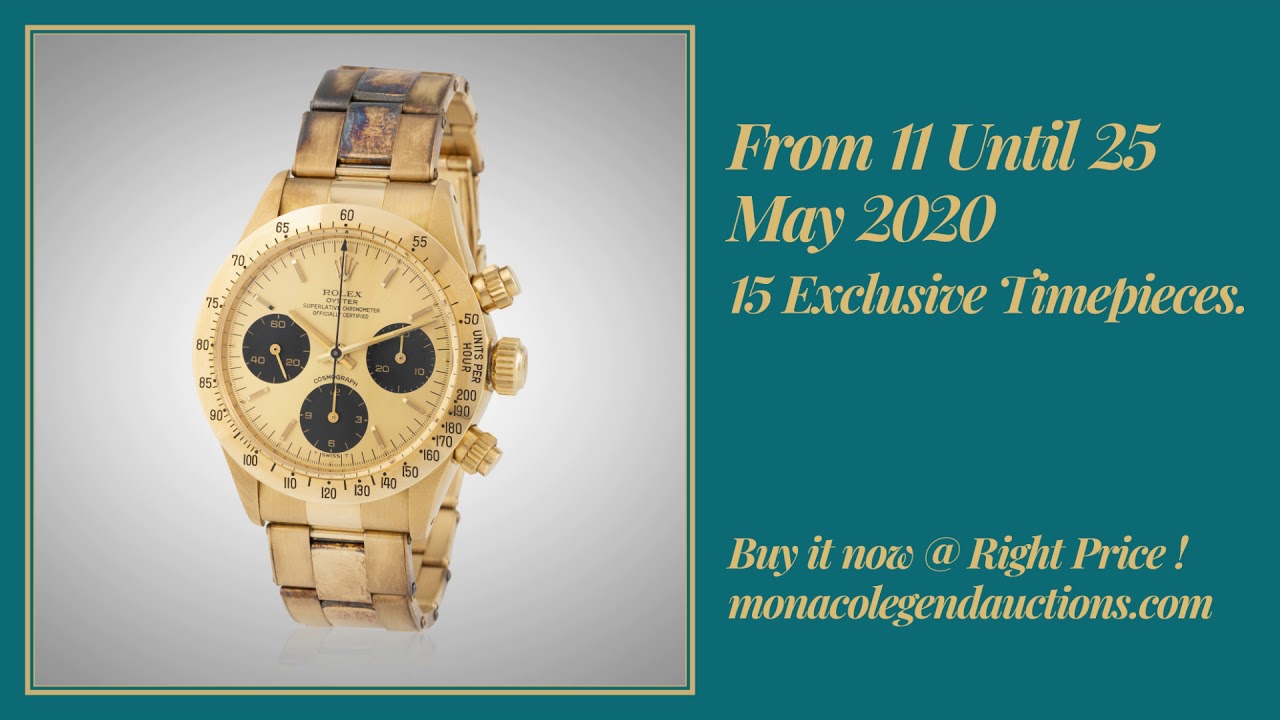 Buy it now @ Right Price! 11 ‒ 25 May 2020 | 10:00 am CEST | Online