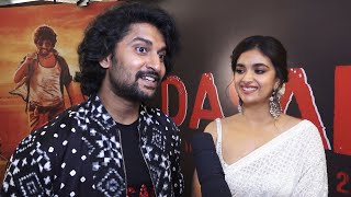 Nani and Keerthy Suresh Hindi Interview About Dasara Movie | Manastars