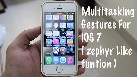 Zephyr For IOS 7