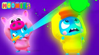 Color Come Back! | Color Song and More Nursery Rhymes for Kids | The Mini Moonies