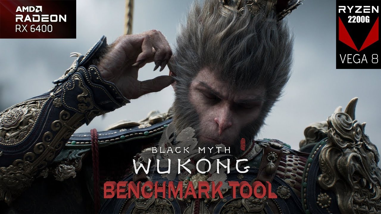 Black Myth Wukong Benchmark Tool Ryzen 3 2200G RX 6400 Vega 8 black-myth-wukong-benchmark-tool-ryzen-3-2200g-rx-6400-vega-8